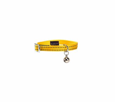 Kattenhalsband nylon Safe Geel