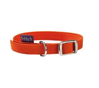 Kattenhalsband Flex elastisch nylon Oranje