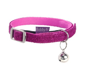 Kattenhalsband Disco Roze