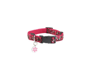 Hondenhalsband Flower Roze