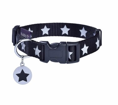 Hondenhalsband Midnight Zwart