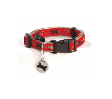 Hondenhalsband Kyrielle Rood