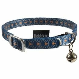 Kattenhalsband Geisha Blauw