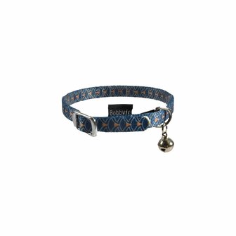 Kattenhalsband Geisha Blauw