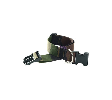 Hondenhalsband Camouflage Kaki