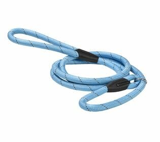 Hondenriem Touw Nylon Walk Blauw