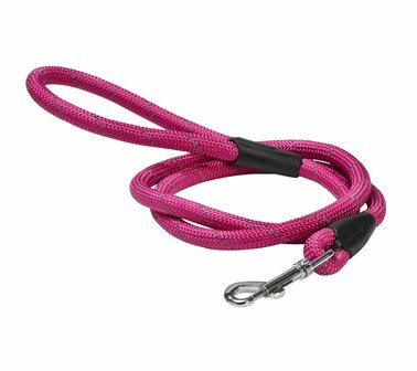 Hondenriem Touw Nylon Walk Fuchsia