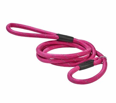 Hondenriem Touw Nylon Walk Fuchsia