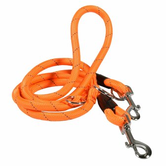 Hondenriem Touw Nylon Walk Oranje