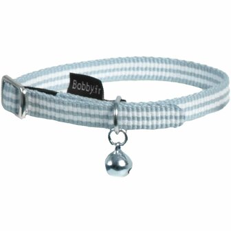 Kattenhalsband Stripe Laguna Blauw