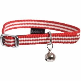 Kattenhalsband Stripe Rood