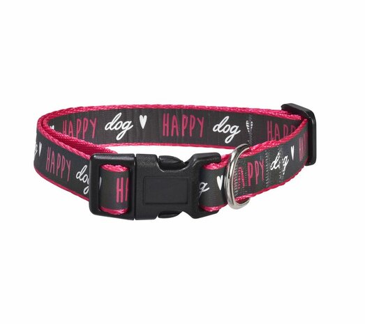 Hondenhalsband Happy Roze