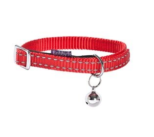 Kattenhalsband nylon Safe Rood