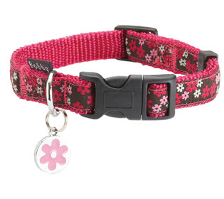 Hondenhalsband Flower Roze