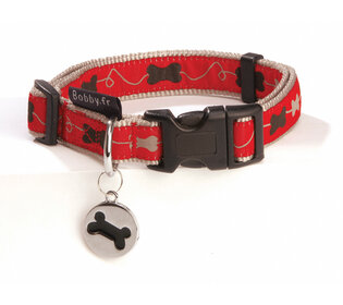 Hondenhalsband Kyrielle Rood