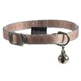 Kattenhalsband Geisha Taupe