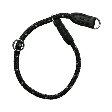 Halsband Habitat Touw Reflectie Black